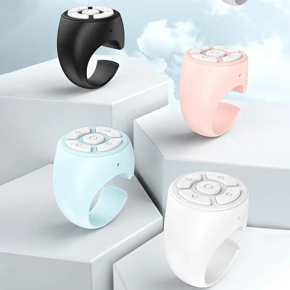 Blutooth Telecomando Scrolling Finger Tiktoks Telecomando Per Telefono Cellulare Video Telecomando Selfie Stick Controller Per Fotocamera