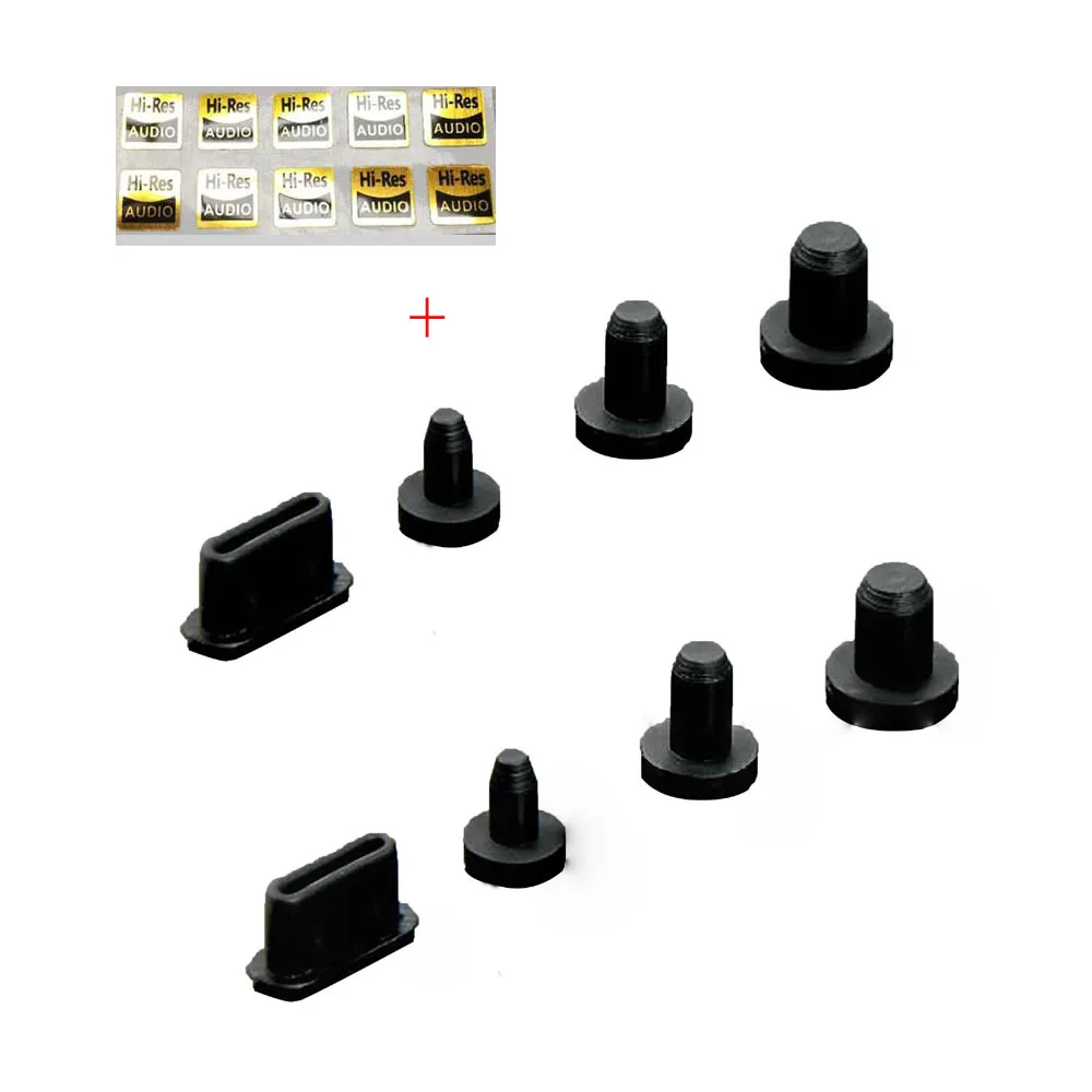 2Set Tappo Antipolvere Per Fiio M11 Plus M11S / M11 Pro / M15S / M15 / M9 / X5 Iii / X7 / Shanling M6 Pro 4.4Mm 3.5Mm 2.5Mm Jack