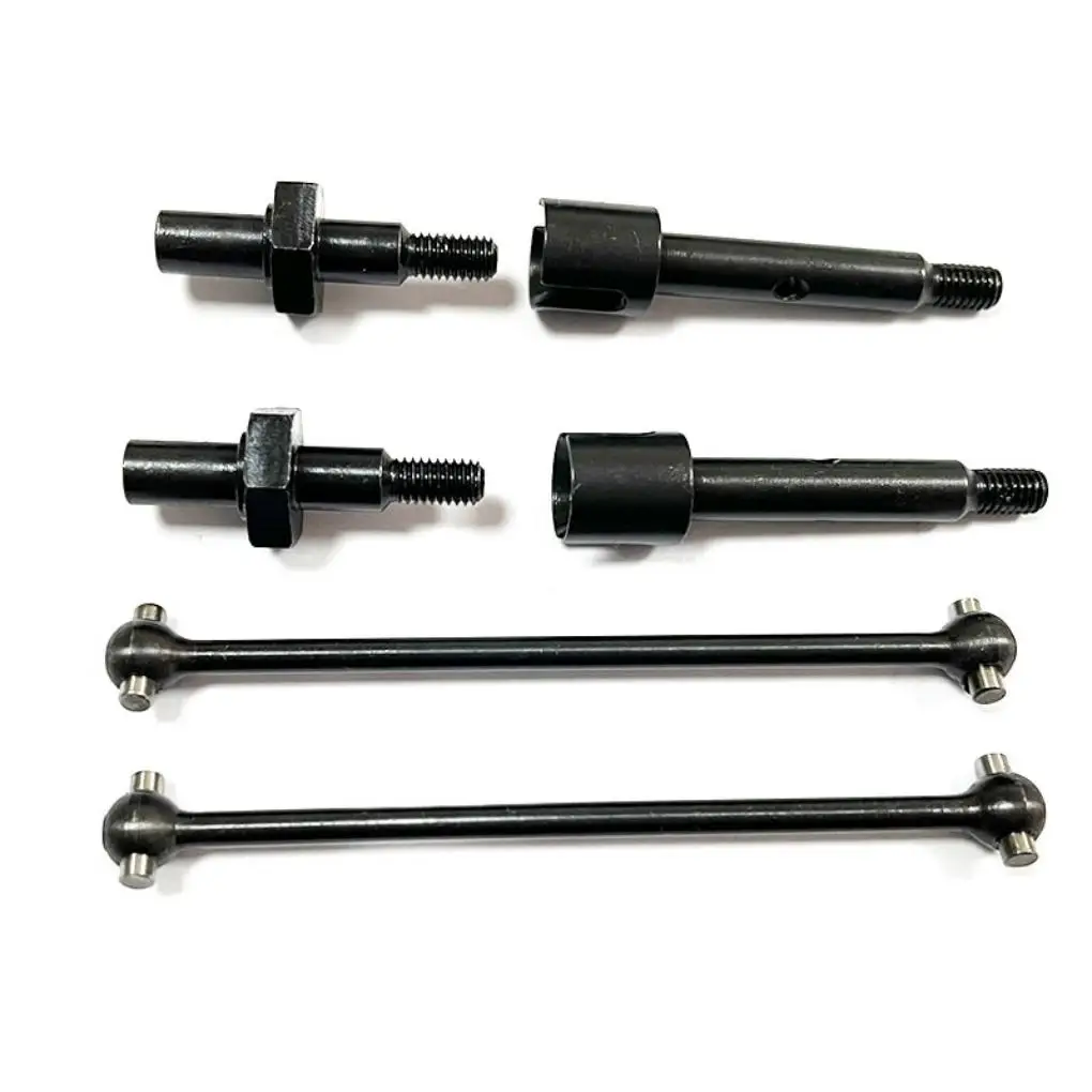 Rcgobfollow Steel Universal Drive Joint Rc Upgrade Part Rc Universal Drive Joint Per 1 16 Losi Mini-B Mini-T Rc Car Part Black