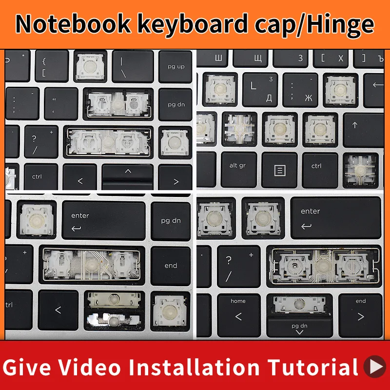 Sostituzione Keycap Key Cap Cerniera Per Hp Elitebook 745 G5 840 G5 846 G5 840 G6 Zbook 14U G5 14U G6 Tastiera