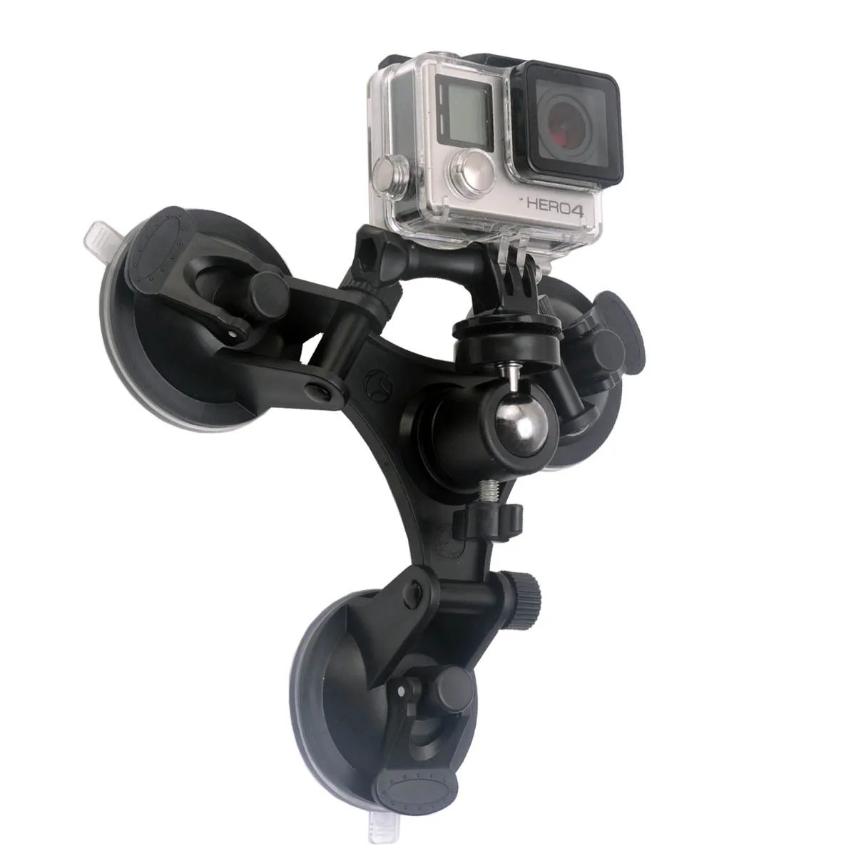 Mini Action Camera Ventosa Per Gopro Hero 8 7 5 Black Sjcam Sj7 Yi 4K H9 Go Pro 7 Mount Window Glass Sucker Accessory