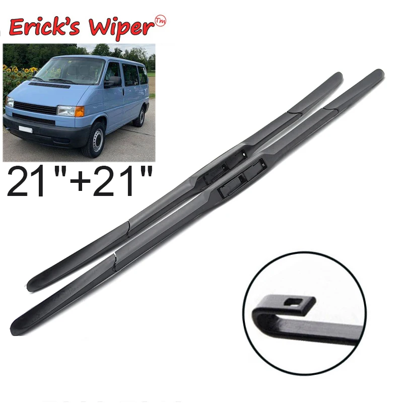 Ener'S Wiper Spazzole Tergicristallo Anteriore Per Vw Transporter T4 1990 - 2003 Parabrezza Parabrezza Clean Window Spazzole Antipioggia Per Auto 21 "