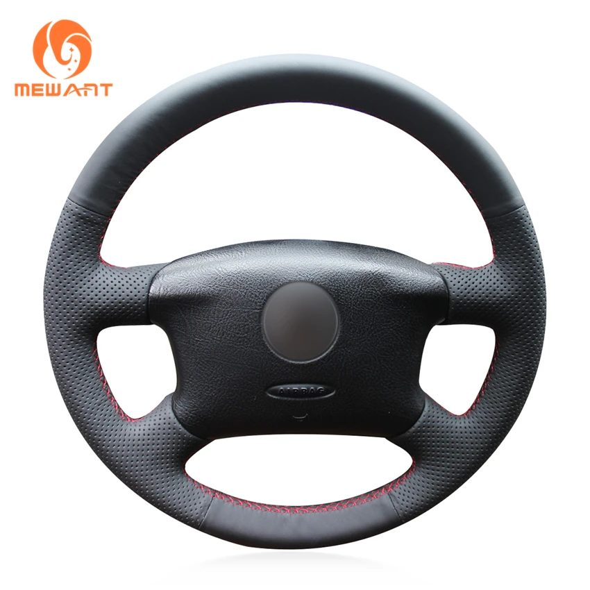 Mewant Coprivolante Auto In Pelle Artificiale Per Volkswagen Golf 4 Iv Vw Passat B5 Variant Sharan Bora T4 T5 Seat Alhambra Volante Vw T4 Accessories 