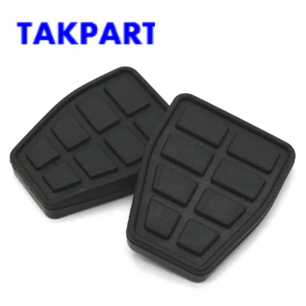 Takpart 2 Pezzi Pastiglie Per Pedali Break / Clutch Gomme Per Vw T4 Transporter Camper Van 6X0721173A
