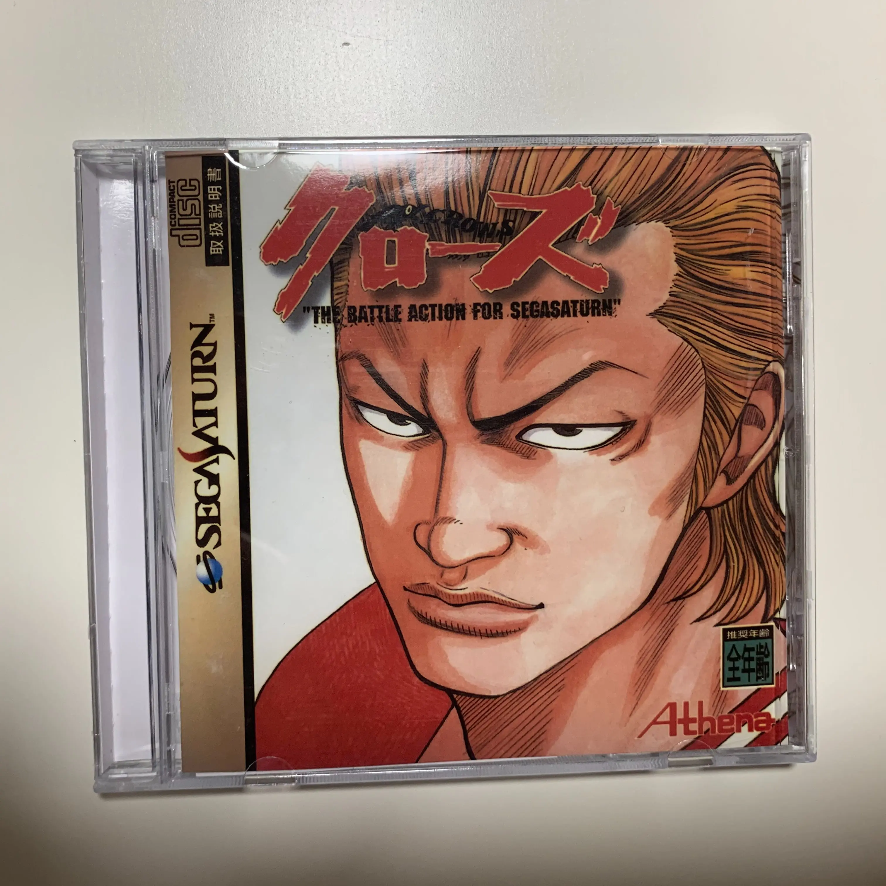 Saturn Copy Disc Game Crows The Battle Action Unlock Ss Console Game Optical Drive Retro Video Direct Reading Game