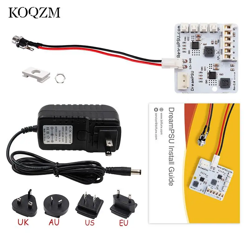 Alimentatore Dreampsu 12V Rev2.0 Utilizzato Per La Console Sega Dc Sostituire L'Alimentatore Originale Di Dc