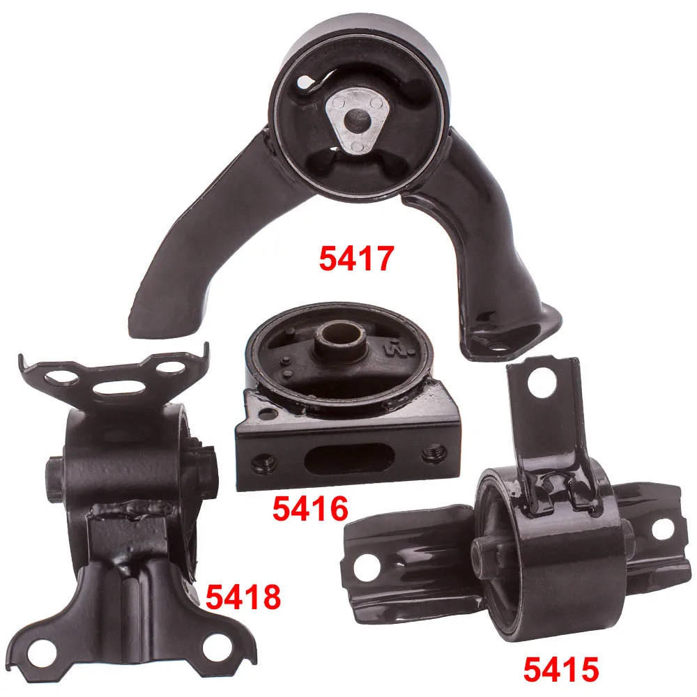 Motore Motore E Supporto Trasmissione Set Di 4 Per Jeep Compass Patriot (Mk) 2007-2016