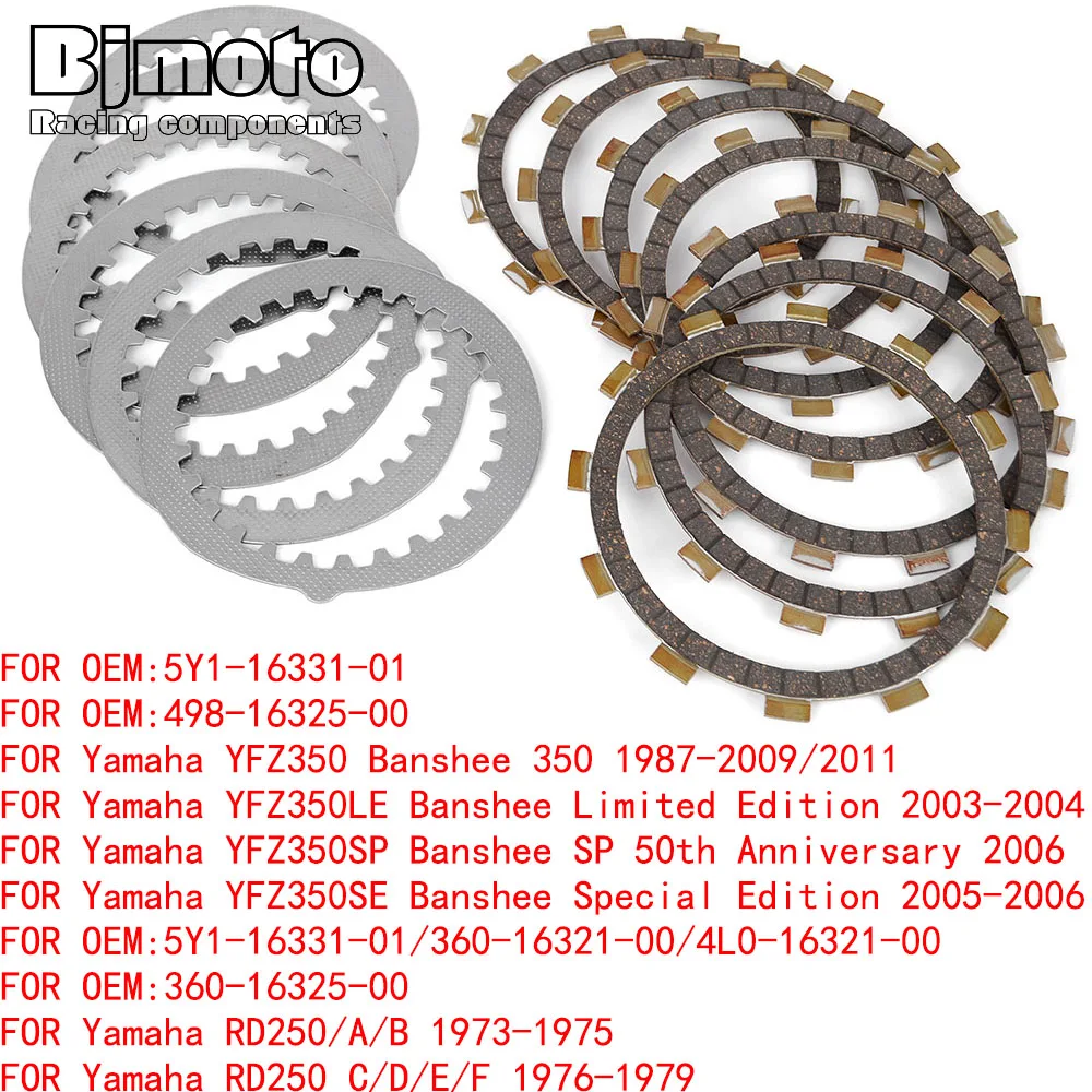 Dischi Frizione Frizione Per Yamaha Rd 250 Rd 350 /A/B C/D/E/F Lc/Ypvs N/F/F2/R Rd 400 C-F Muslim/Muslimb