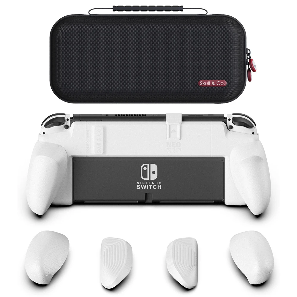 Teschio E Co. Per Switch Oled Grip Custodia Protettiva Custodia Oled Con Staffa Custodia Protettiva Oled Custodia Di Supporto Oled
