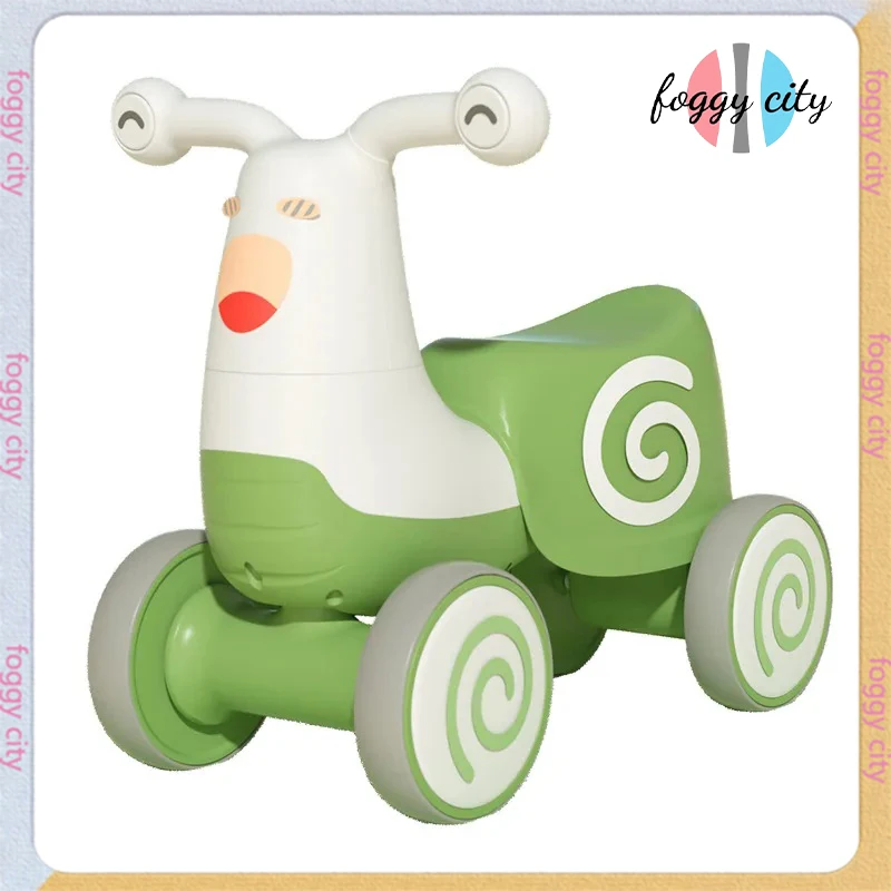 New Children'S Balance Car 1-3 Anni Baby Skating Car Skating Car Cartoon Music Pattinaggio A Quattro Ruote Guida Escursionismo Auto