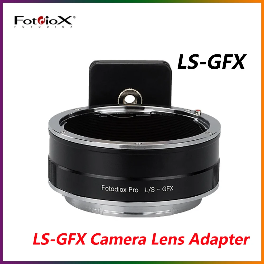 Fotodiox Ls-Gfx Adattatore Per Obiettivo Della Fotocamera Con Messa A Fuoco Manuale Per Obiettivo Di Montaggio Leica S Per Adattatore Per Fotocamera F