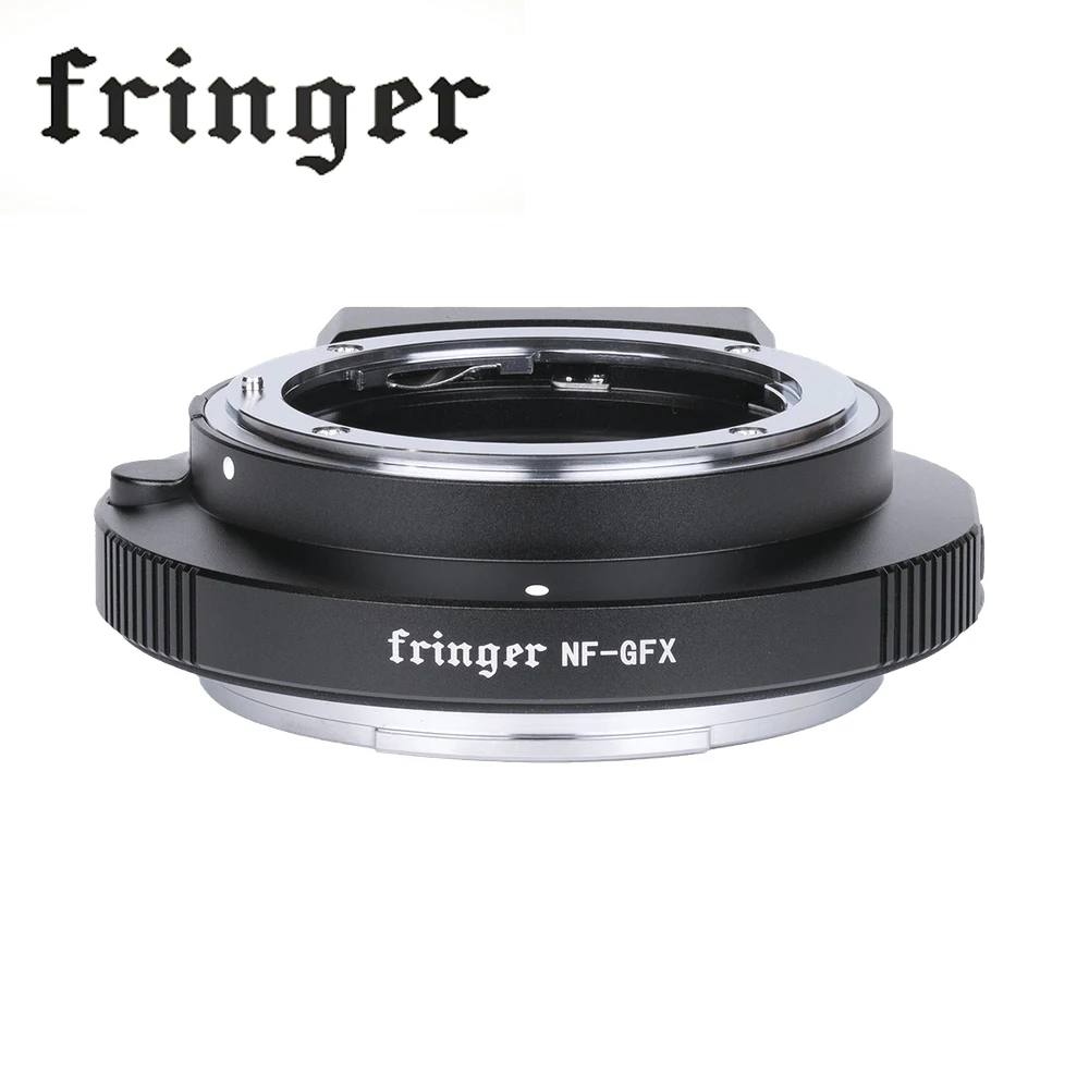 Fringer Nf-Gfx Fr-Nftg1 Adattatore Di Adattamento Per Obiettivo Nikon D,G,E Mount Per Fotocamera Fujifilm Fuji Film Gfx 100 100S 100Ii 50S 50R