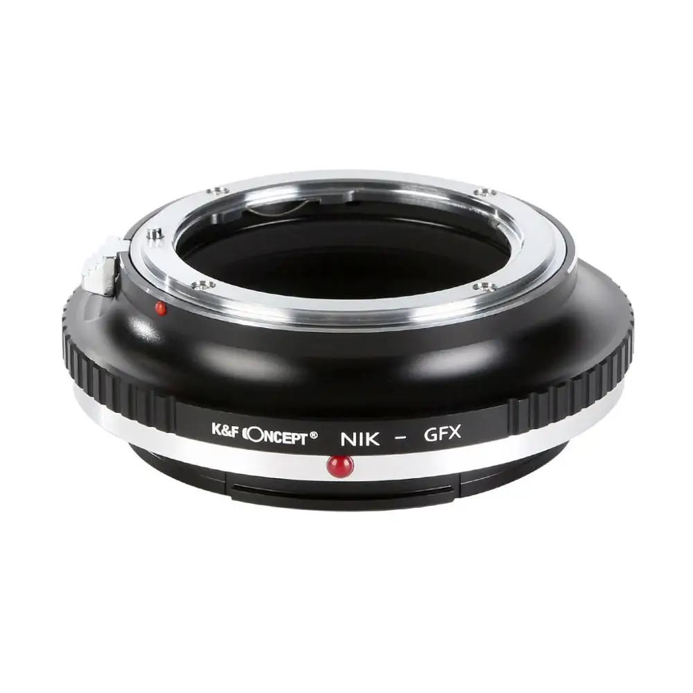 K & F Concept Nik-Gfx Per Nikon F Ai Ais Mount Lens Per Fujifilm Fuji Gfx Mount Camera 50S 50R 50Sii 100 100S Anello Adattatore Per Obiettivo