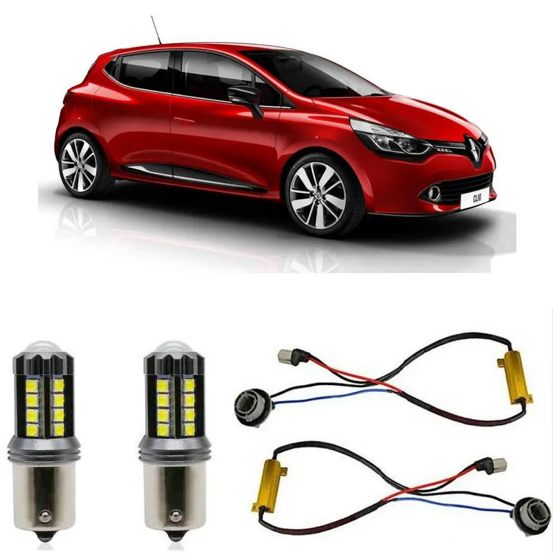 Fendinebbia Per Renault Clio 4 Iv Bh 2014.7 - Stop Lampada Retromarcia Lampadina Posteriore Anteriore Segnale Di Svolta Posteriore Error Free 2Pc