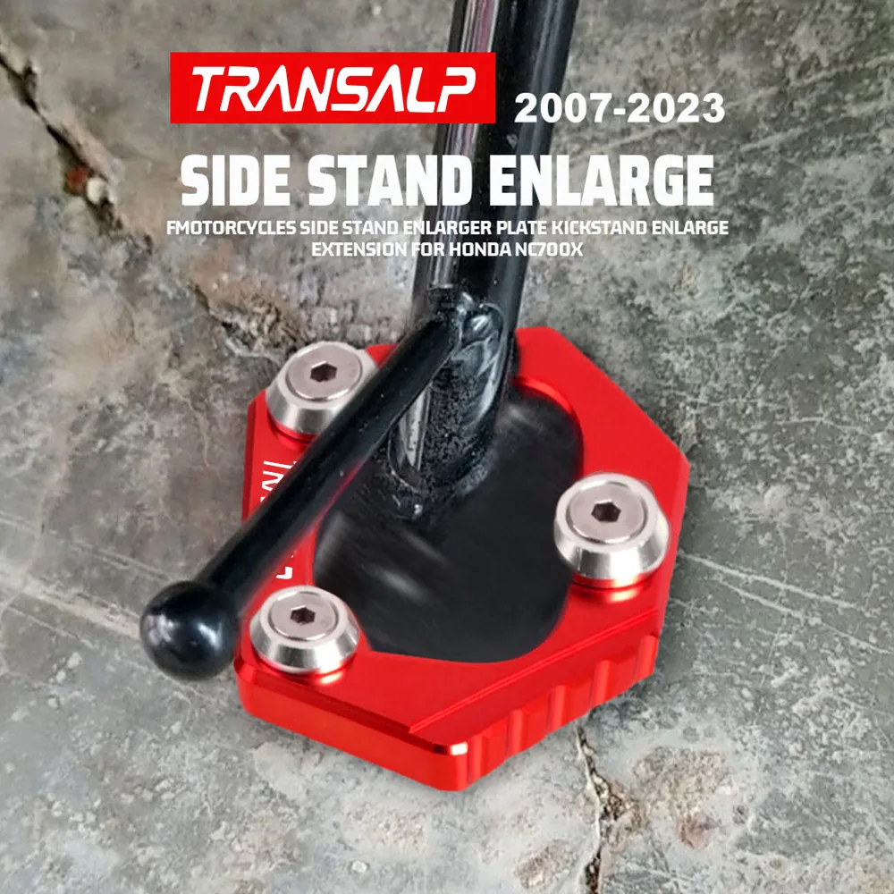 Moto Xl 700 V Transalp Cavalletto Cavalletto Cavalletto Laterale Ingrandisci Slitta Laterale Cnc Per Honda Xl650V Xl700V Xl 650 V Transalp