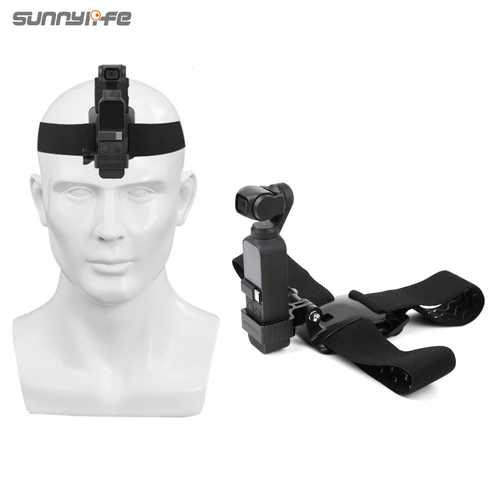 Sunnylife Gimbal Camera Head Band Con Supporto Per Cinturino Da Cintura Per Pocket 2/Osmo Pocket/Gopro