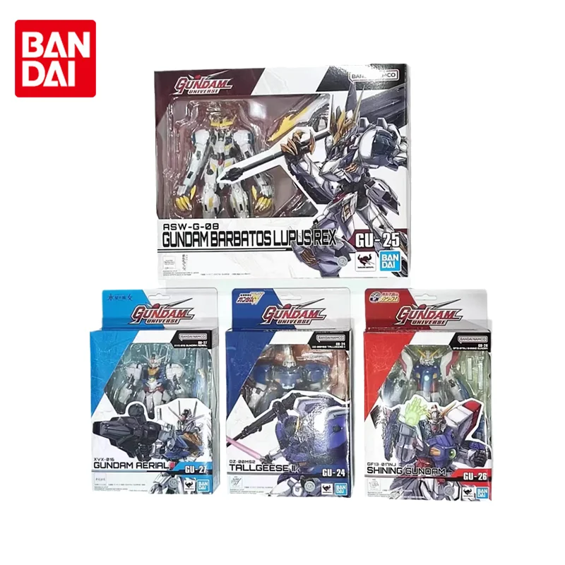 Bandai Original Gundam Anime Figure Gu Antenna Barbatos Lumus Rex Shining Tallgeeseidle Action Figures Giocattoli Regali Per Bambini