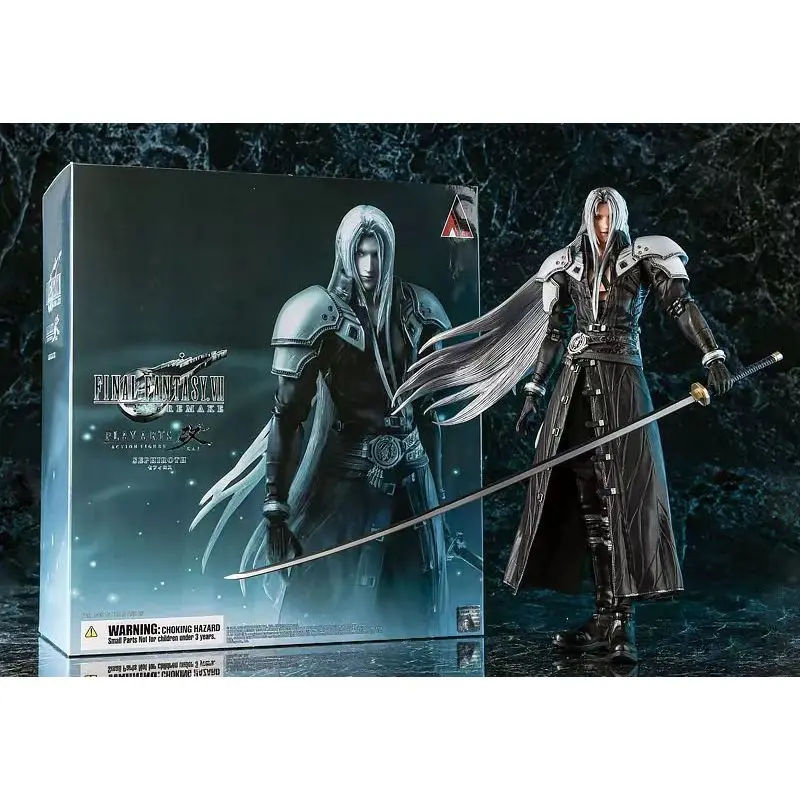 In Magazzino Original Final Fantasy Vii Remake Play Arts Kai Sepiroth Anime Action Collection Figure Model Toys