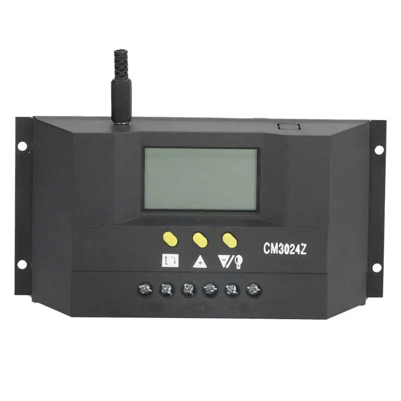Cm3024Z 30A Regolatore Di Carica Solare Lcd Pwm Regolatore Di Carica Regolatore Di Carica Intelligente Fotovoltaico
