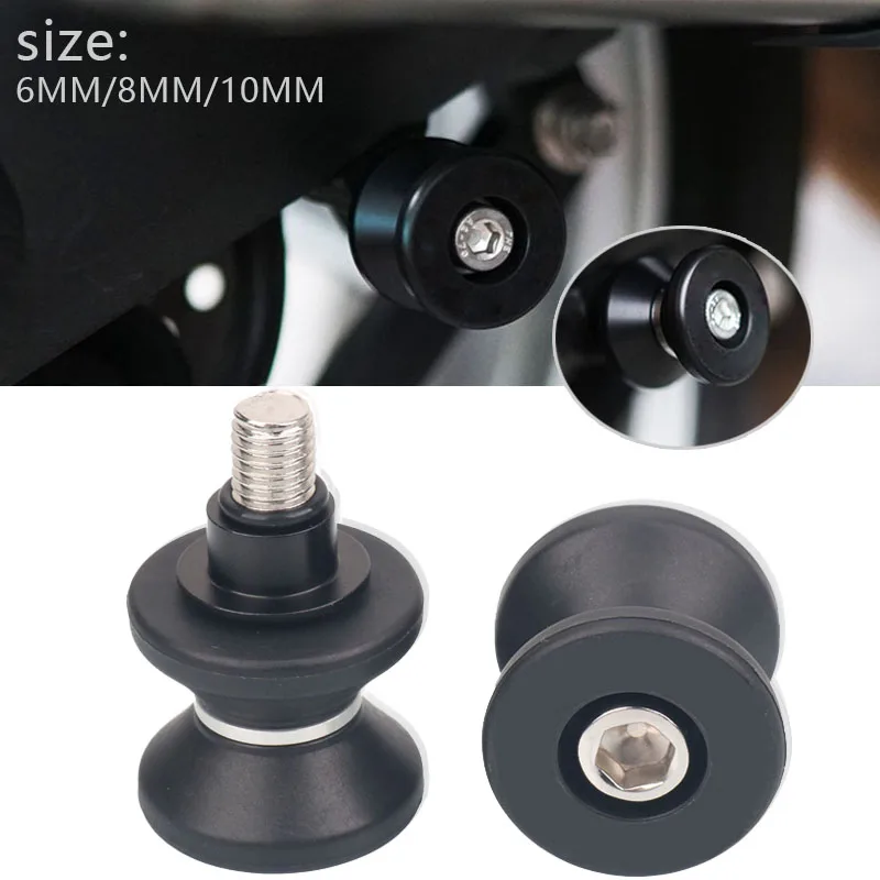Per Husqvarna Svartpilen / Vitpilen 701 2018-2021 Moto Cnc Swingarm Sliders Bobine Paddock Stand Bobine