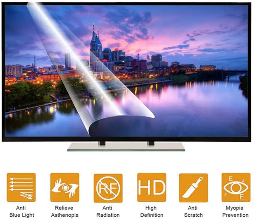 Per Lg 32 Pollici Full Hd Led Smart Tv (32 Lh604T) Tv Antiriflesso Anti Luce Blu Pellicola Proteggi Schermo Accessori Tv