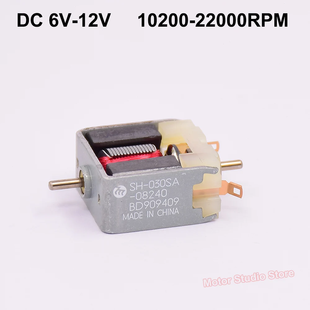 Mabuchi Sh-030Sa-08240 Micro Mini 18Mm Motore Quadrato Dc 6V 9V 12V Ad Alta Velocità 1.5Mm Doppio Albero Fai Da Te Hobby Giocattolo Modello Ho Slot Ca