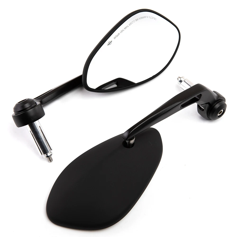 Motorcycle Mirror Universal 7/8" 22Mm Motorcycle Rear View Mirror For Suzuki Gxsr 600 750 For Ducati 888 89 R 1250 Rt K 1600 Gt