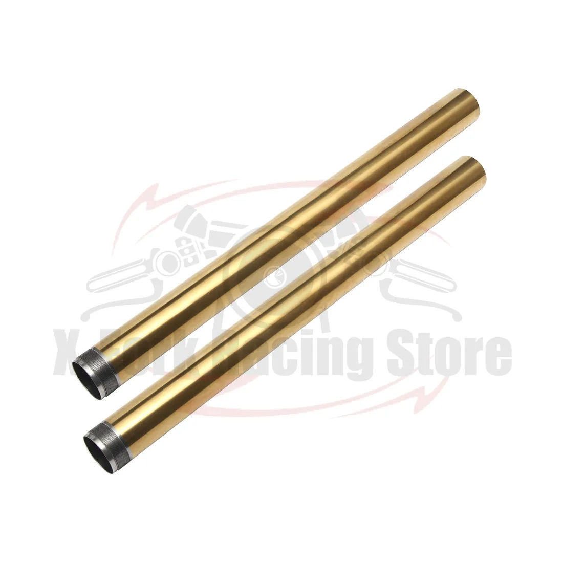 Moto Oro Anteriore Interno Forcella Tubi Tubi Stanchion Per Honda Cbr1000S 2017-2019 Ohlins Shock Bar Muslimah 43 X514Mm