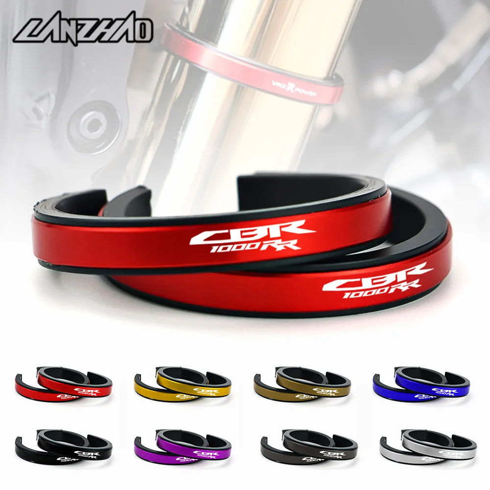 41-44Mm Cbr1000Rr Ammortizzatore Moto Regolazione Ausiliaria Anello Cnc Per Honda Cbr1000Rr 43Mm Ohlins Hmas Sospensioni Anteriori