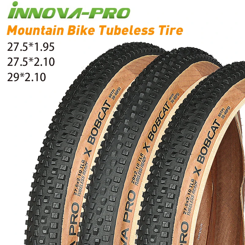 Cerchio Per Pneumatici Tubeless Innova Mtb 27.5*2.10/29*2.10 60Tpi/120Tpi Scarico Fango Mountain Bike Pieghevole Bicicletta Da Corsa Pneumatico Contin