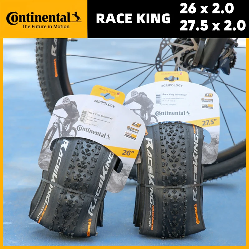 Continental Mtb Pneumatici Pieghevoli Race King 26*2.0 27.5*2.0 Pneumatico Per Mountain Bike 50-65Psi Pneumatici Pieghevoli Per Biciclette Ultralegger