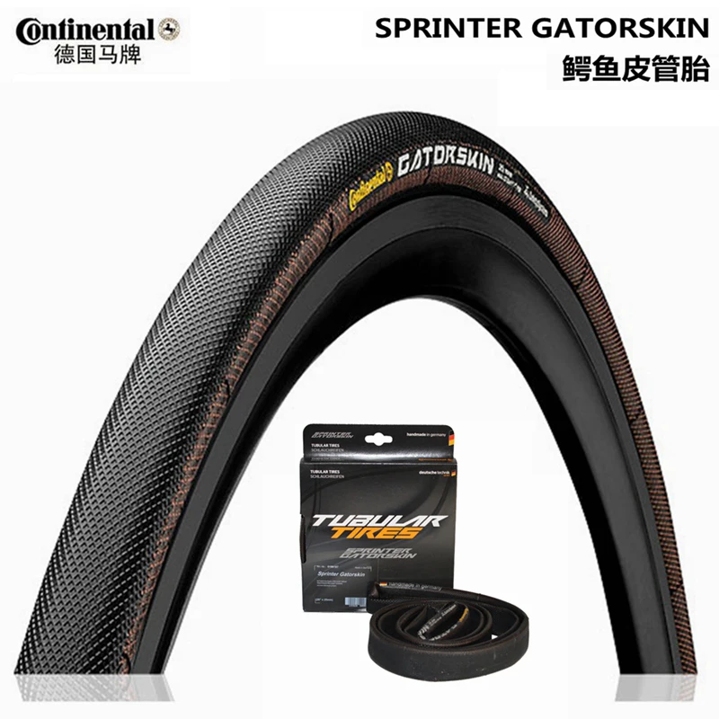 ! Continental Horse Brand Sprinter Gatorskin Pelle Di Coccodrillo Road Bike Competition Tube Tire 700 * 25C