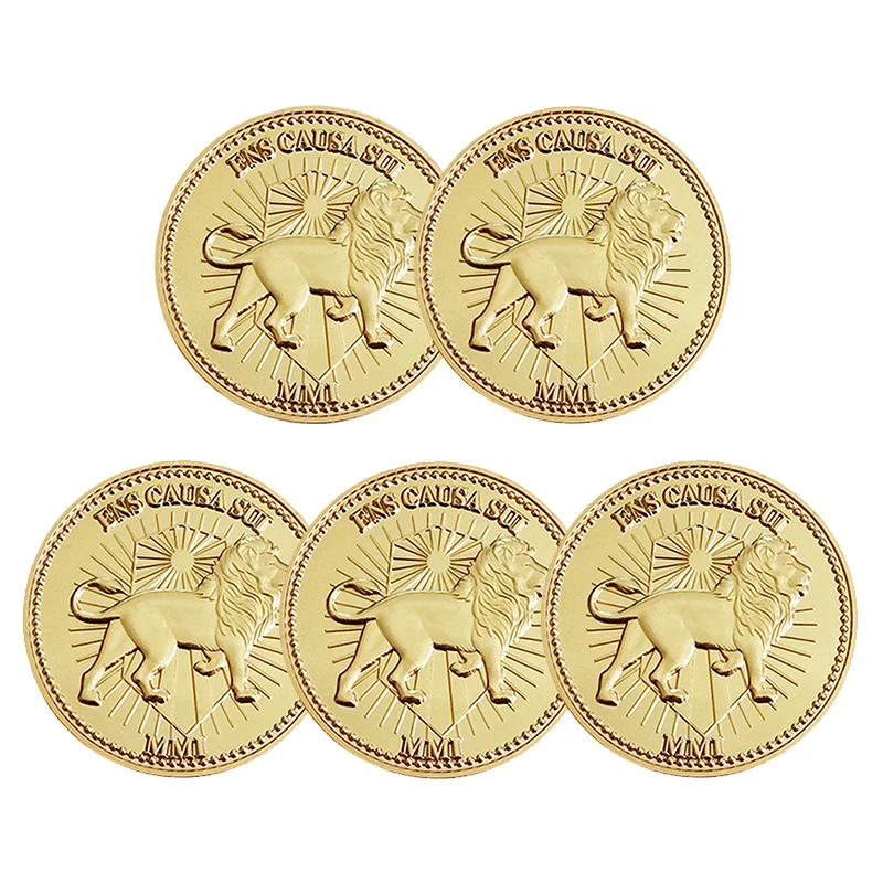 John Wick Coin Cosplay Puntelli Continental Hotel Gold Coin Raccogli Monete Accessori