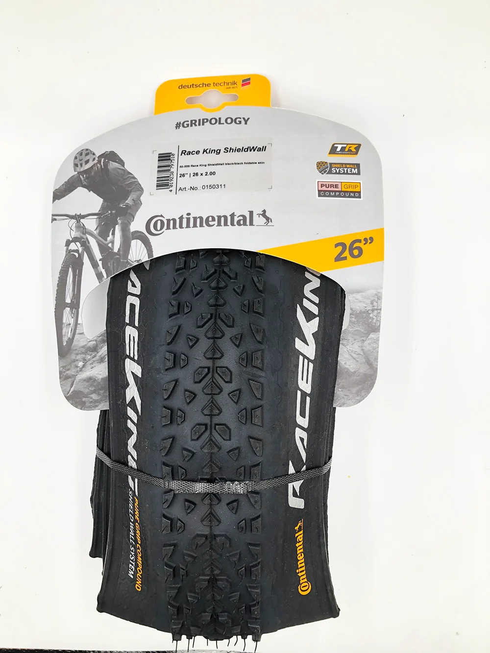 Continental 26 27.5 29X2.0 2.2 Mountain Bike Road Bike Pneumatico Racing King Pneumatico Per Bicicletta Pneumatico Pieghevole 180Tpi Resistente Alla P