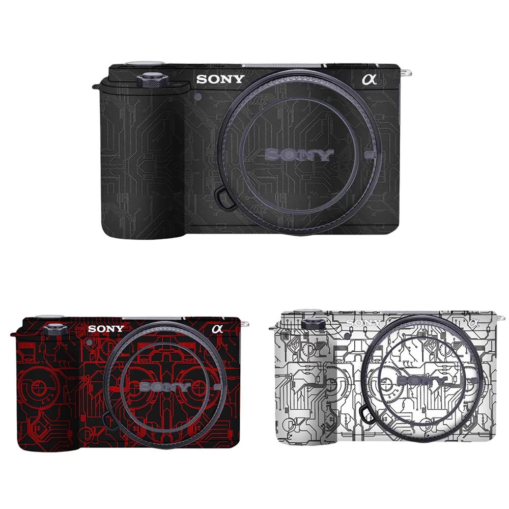 Pellicola Adesiva Protettiva Per Fotocamera Antigraffio Per Sony Zve10 Zv-E10 Zve-10 Decorazione Avvolgente Per Cappotto In Pelle