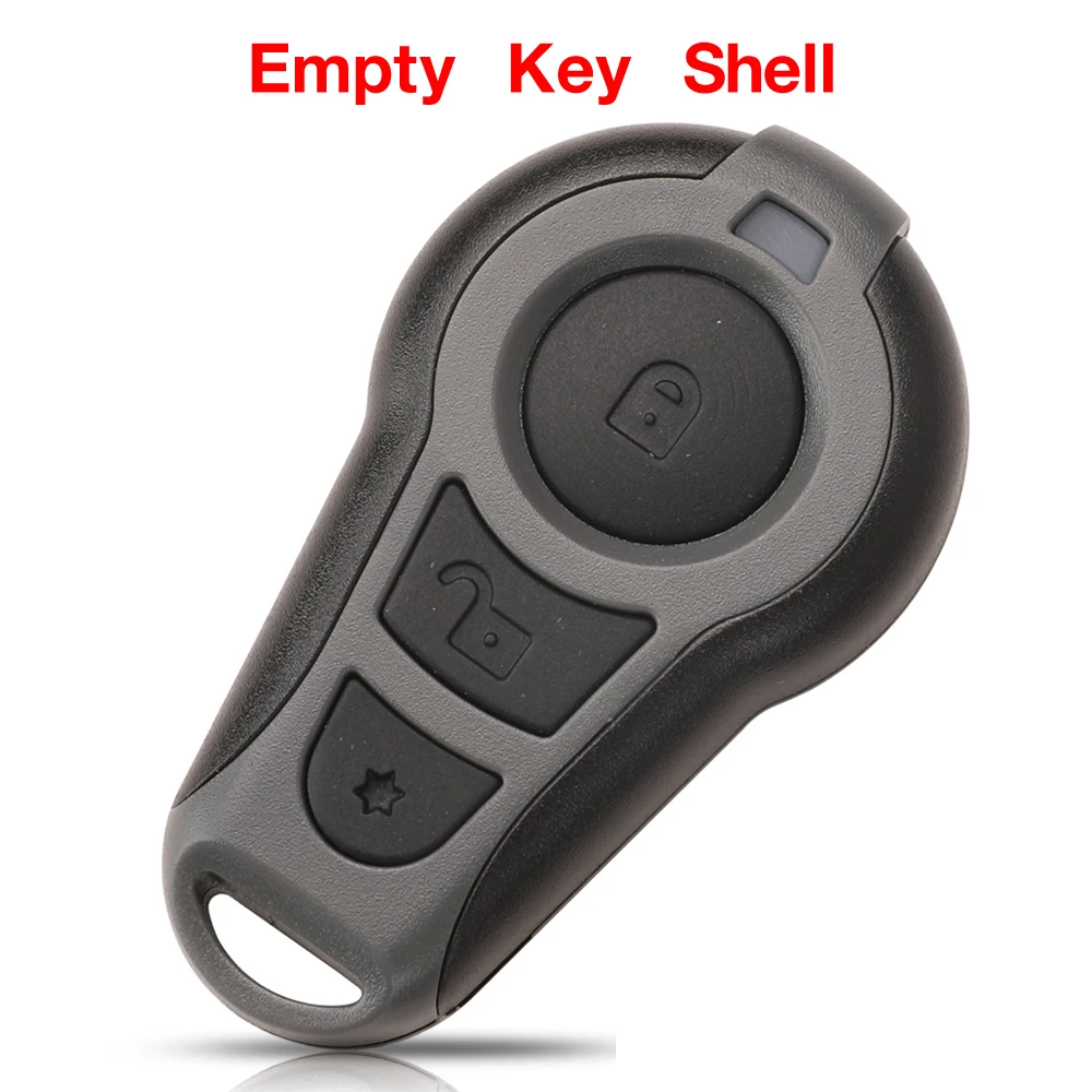 Jingyuqin Car Auto Moto Key Case 3 Pulsanti Per Stetsom Remote Control Alarm Cx1 Housing Shell Sostituzione