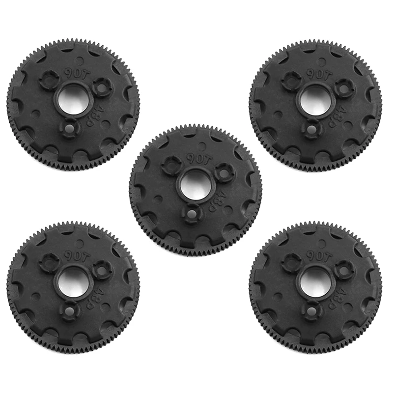 Per Traxxas 48P 90T Large Tooth Bandit Rustler Stampede Slash2Wd 4690 Parti (5 Pezzi)