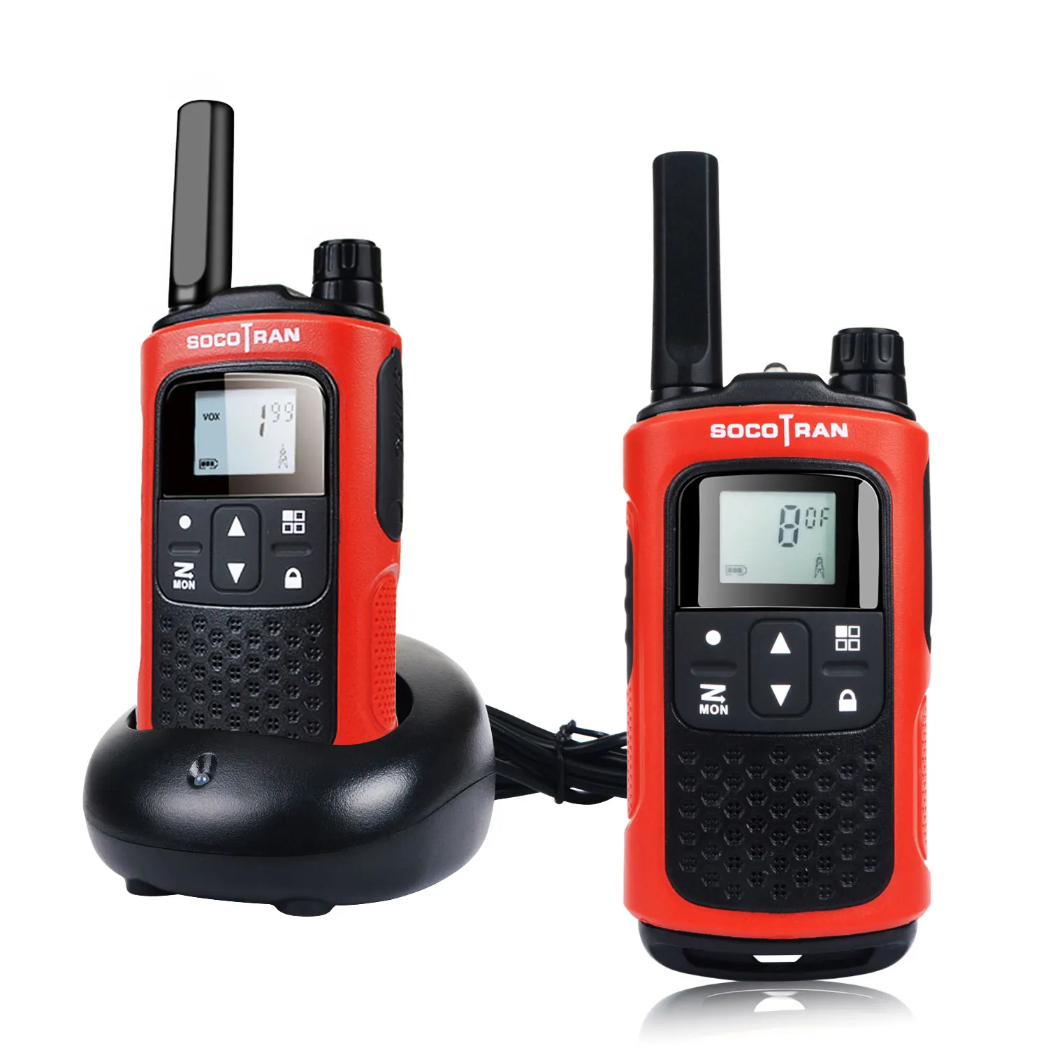 Pmr 446 Licenza Walkie Talkie Per Adulti Ricaricabile Scocotran 2 Way Radio 8 Canali Di Scansione Vox Radio Di Prosciutto Portatile