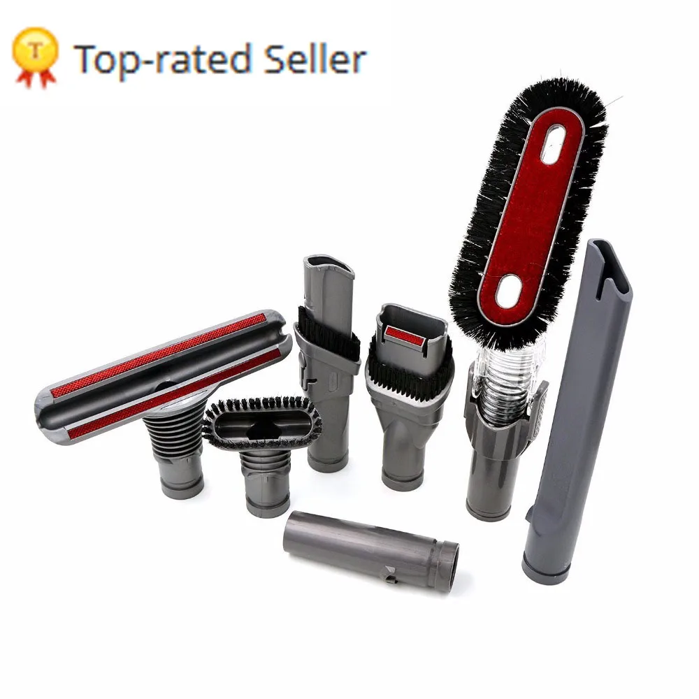 Nuovo 7 Pz/Lotto Pennello Testa Ugello Repalcement Kit Per Dyson Dc35 Dc45 Dc58 Dc59 Dc62 V6 Dc47 Alberino Libero