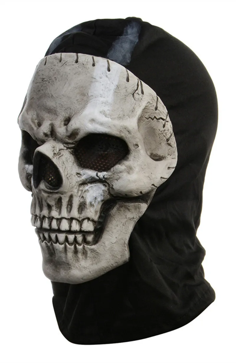 Call Of Duty Ghost Mask Skull Full Face Mw2 Cosplay Costume Maschera Per Lo Sport Halloween Cosplay