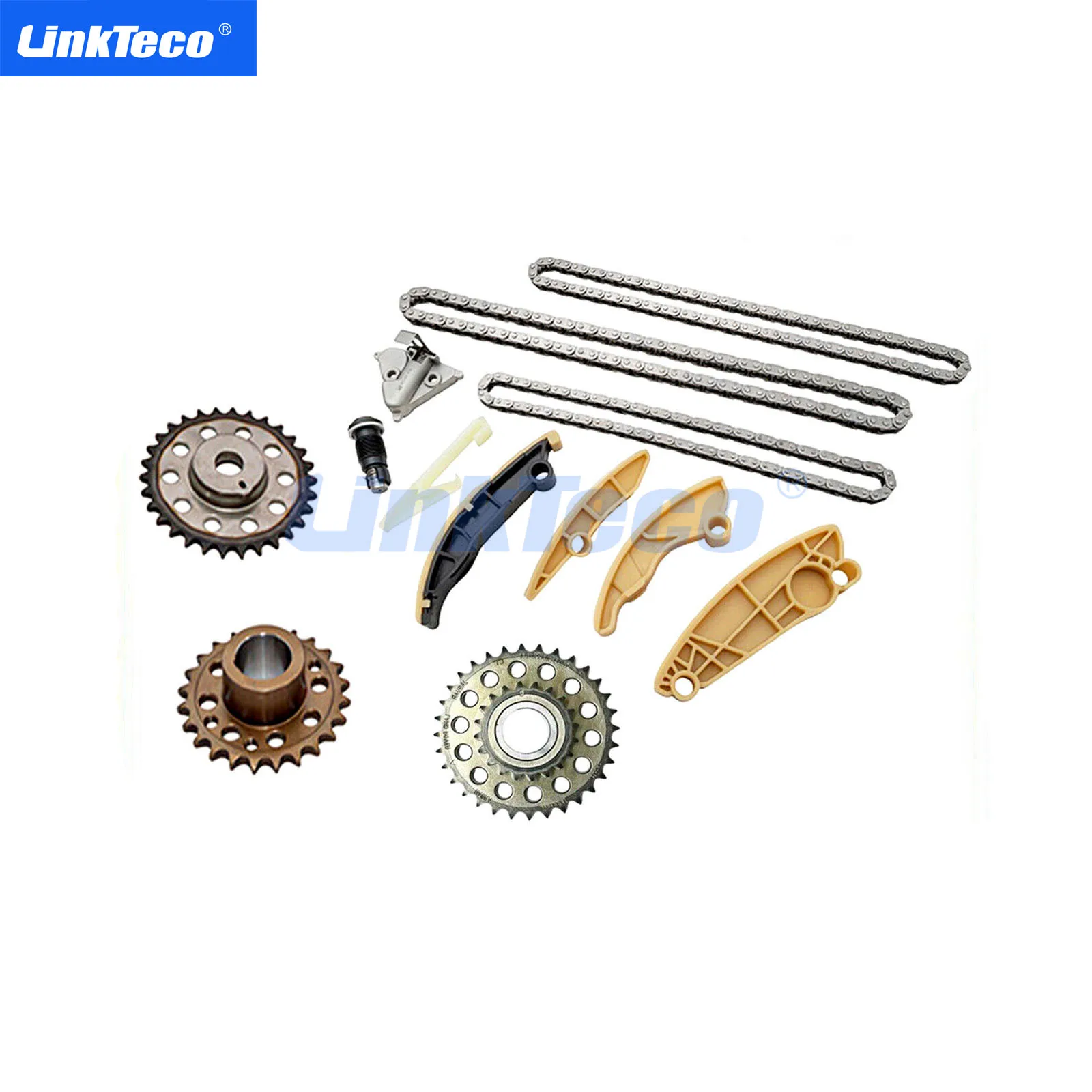 Kit Catena Distribuzione Con Ingranaggio Per Land Rover Range Rover Discovery Defender Jaguar Aj200D 204Dt 204Dtd 204Dta