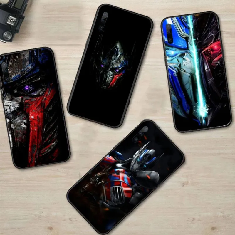 Custodia Per Smartphone Optimus Prime Per Huawei P50 P40 P30 Pro Lite P Smart 2021 2019 Magic 3 Cover Morbida Nera Per Telefono Funda