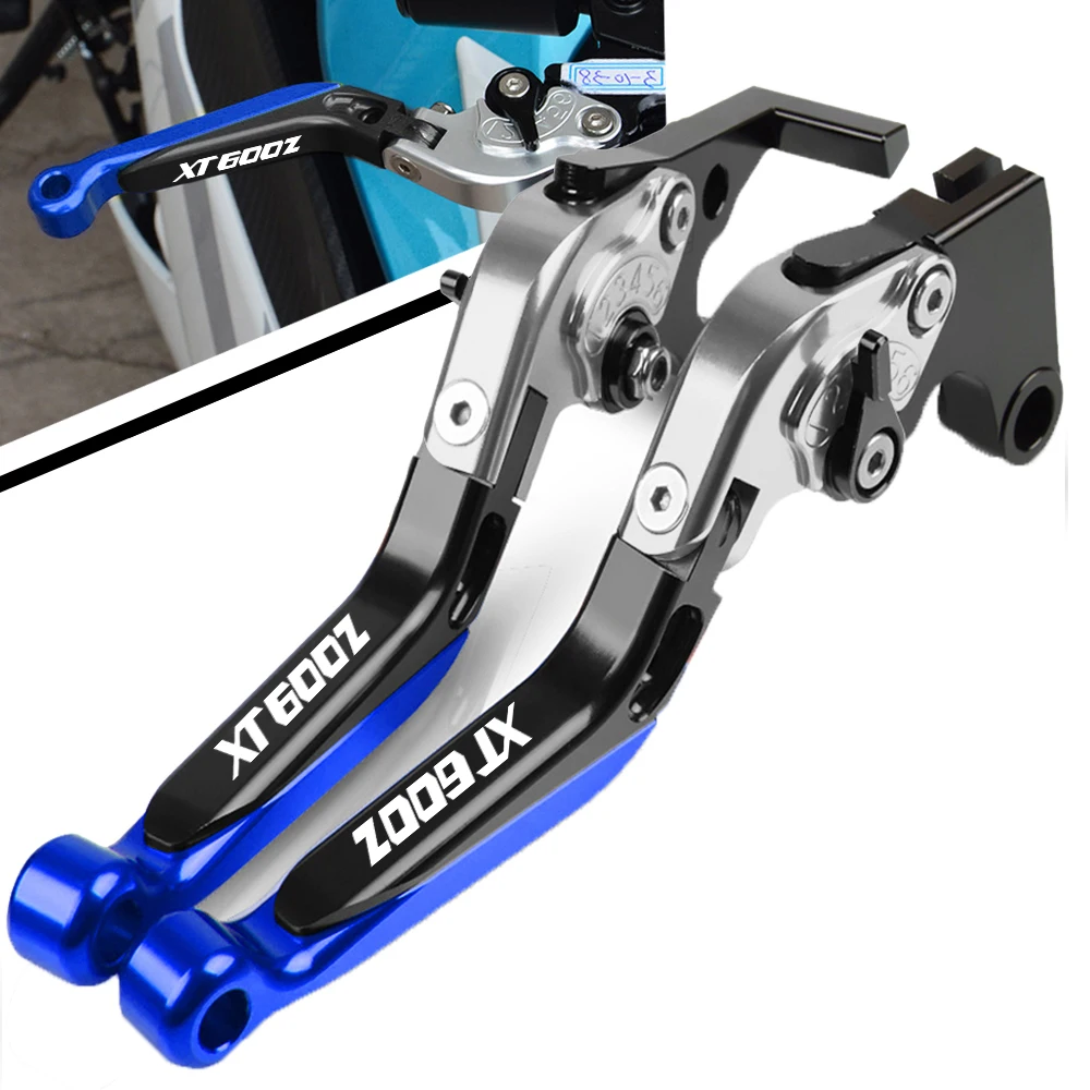 Motorcycle Adjustable Extendable Folding Motor Brakes Clutch Lever Handle For Yamaha Xt 600 Z  Xt600Z 1984-1986 1985 Cnc Levers