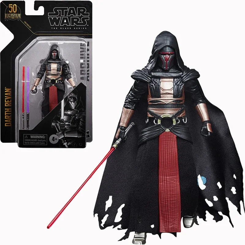 Star Wars Da 6 Pollici La Collezione Di Archivi Della Serie Nera Darth Revan Legends Lucasfilm 50Th Anniversary Figure Toys For Children