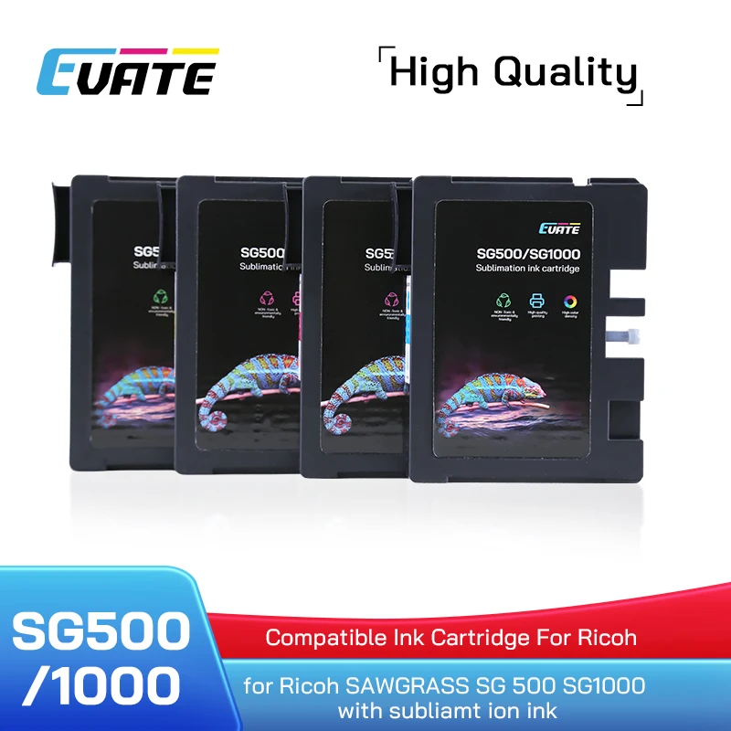 Nuovo Per Cartuccia Di Inchiostro Compatibile Sawgrass Sg500 Sg1000 Con Chip Per Ricoh Sawgrass Sg500 Sg1000 Con Inchiostro Sublimatico