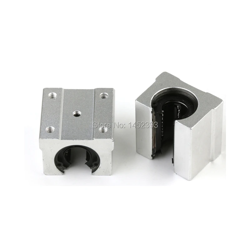 Nuovo Sbr10Uu 10 Millimetri Linear Ball Bearing Block Per 10 Millimetri Alberi Router Di Cnc 2 Pz/Lotto