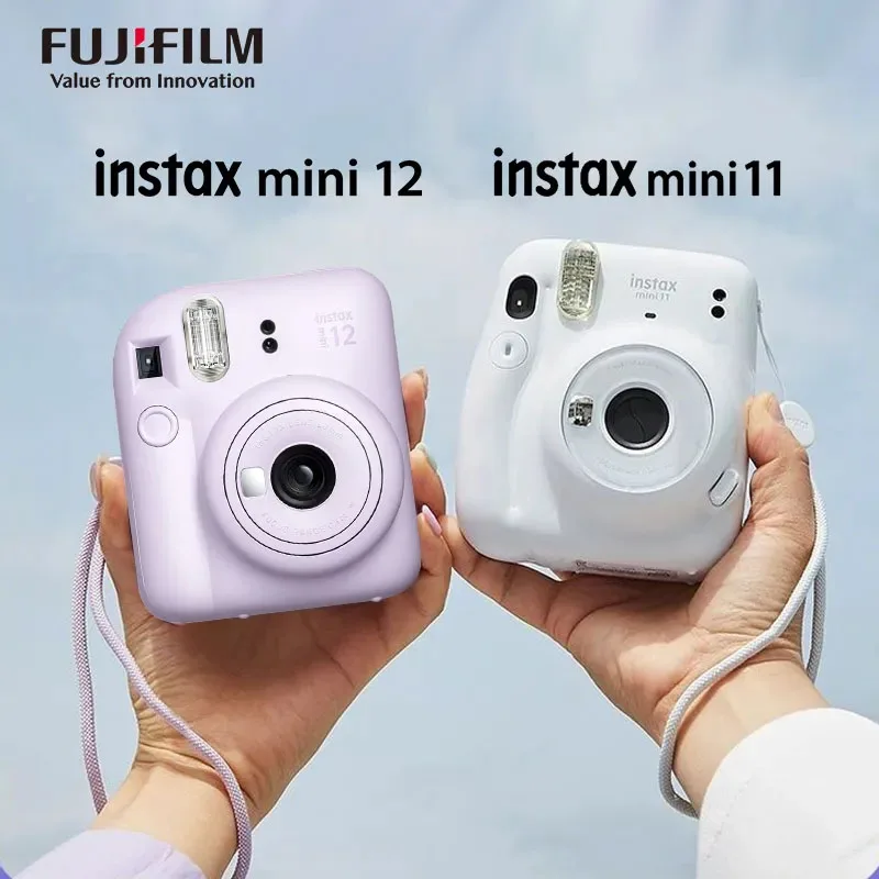 Fotocamera Fujifilm Instax Mini 12 Originale E Fotocamera Istantanea Fuji Mini 11 Fotocamera Con Pellicola Instax Per Instax Mini 12 Film Paper