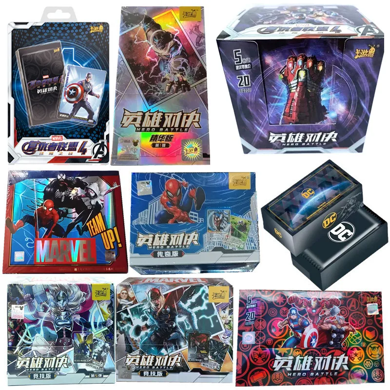 2023 New Marvel Essence Card Iron Man Hulk Card Genuine Avengers Card Parallel Universe Spider-Man Card Regalo Di Halloween Di Natale