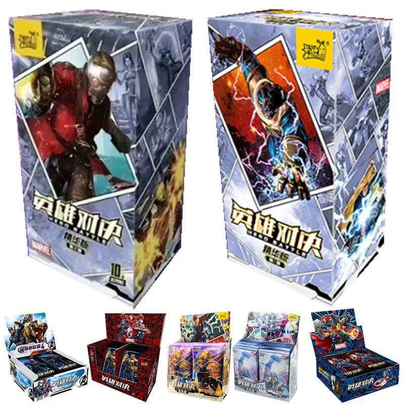2023 New Marvel Essence Card Iron Man Hulk Card Genuine Avengers Card Parallel Universe Spider-Man Card Regalo Di Halloween Di Natale