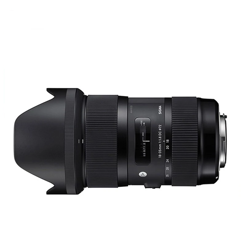 Sigma 18-35Mm F1.8 Dc Hsm Art Lens Per Nikon Canon Slr Camera Usato Obiettivo (Senza Scatola)